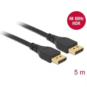   Delock DisplayPort 1.2 kábel 4K 60 Hz 5 m retesz nélküli (DL-85912)