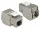 Delock Keystone modul RJ45 anya > RJ45 anya Cat.6, szürke (DL-86154)