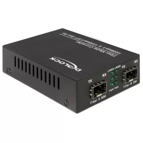   Delock Médiaátalakító 1000Base-X SFP-ről SFP-re (DL-86203)