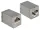 Delock Adapter, RJ45-aljzat > RJ45-aljzat, Cat.6 STP kompakt ezüst (DL-86250)