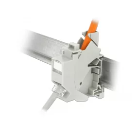   Delock Keystone rögzítő DIN sínhez földeléssel (DL-86292)