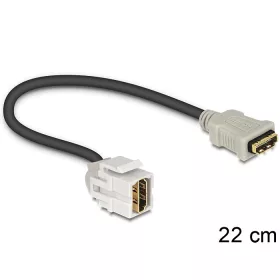   Delock Keystone modul HDMI anya > HDMI anya 250  kábellel (DL-86328)