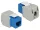 Delock Keystone modul RJ45 anya > LSA Cat.6 UTP kék (DL-86343)