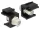 Delock Keystone modul F anya > F anya, fekete (DL-86350)