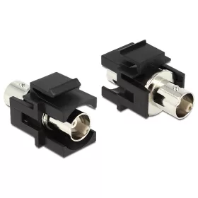   Delock Keystone modul BNC anya > BNC anya, fekete (DL-86351)