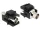 Delock Keystone modul BNC anya > BNC anya, fekete (DL-86351)