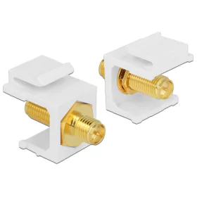   Delock Keystone modul RP-SMA aljzat > RP-SMA aljzat csatlakozókkal (DL-86356)