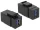 Delock Keystone modul USB 3.0 A anya > USB 3.0 A anya, fekete (DL-86369)