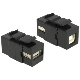   Delock Keystone modul 2db USB "A" aljzattal (DL-86370)