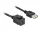 Delock Keystone modul, USB 2.0 C-csatlakozóhüvely > USB 2.0 A-csatlakozóhüvely, kábellel (DL-86384)