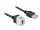 Delock Keystone modul, USB 2.0 C-csatlakozóhüvely > USB 2.0 A-csatlakozóhüvely, kábellel (DL-86391)