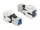 Delock Keystone modul, USB 3.0 A-csatlakozóhüvely > USB 3.0 B-csatlakozóhüvely, fehér (DL-86394)
