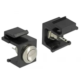 Delock Keystone nyomógomb/kapcsoló fekete (DL-86402)