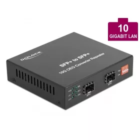   Delock Média átalakító 10GBase-R SFP+ hogy SFP+ (DL-86472)