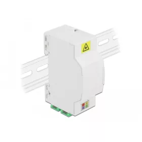   Delock 4 x SC Simplex vagy LC Duplex optikai rostkapcsoló doboz DIN sínhez (DL-86543)