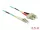 Delock Kábel, optikai szálas LC > SC többszörös OM3, 0,5 m (DL-86563)