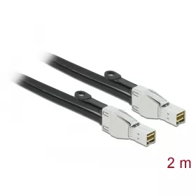   Delock PCI Express kábel Mini SAS HD SFF-8674 - SFF-8674 csatlakozókkal, 2 m (DL-86622)