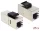 Delock Keystone modul, RJ45-aljzat > RJ45-aljzat, Cat.6 kisméretű 25 db.-os (DL-86626)