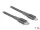 Delock Adat- és töltőkábel USB Type-C  - Lightning  iPhone , iPad  és iPod  készülékhez szürke 1 m M (DL-86631)