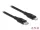 Delock Adat- és töltőkábel USB Type-C  - Lightning  iPhone , iPad  és iPod  készülékhez fekete 0,5 m (DL-86636)