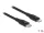Delock Adat- és töltőkábel USB Type-C  - Lightning  iPhone , iPad  és iPod  készülékhez fekete 1 m M (DL-86637)