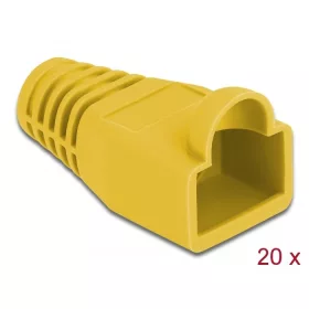   Delock Feszültségcsökkentő RJ45 apához, 20 db. Sárga (DL-86723)