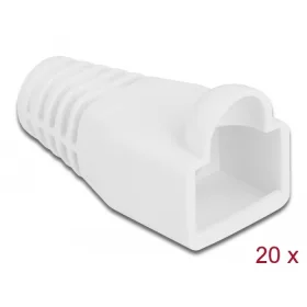   Delock Feszültségcsökkentő RJ45 apához, 20 db. Fehér (DL-86724)