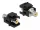 Delock Keystone modul, RCA-csatlakozóhüvely > RCA-csatlakozóhüvely, sárga / fekete (DL-86740)