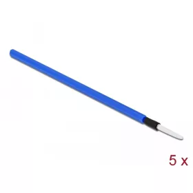   Delock 5 db. tisztító pálca 1,25 mm vaskarikával (ferrule) ellátott üvegszálas csatlakozókhoz (DL-86780)