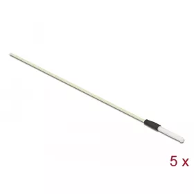   Delock 5 db. tisztító pálca 2,50 mm vaskarikával (ferrule) ellátott üvegszálas csatlakozókhoz (DL-86781)