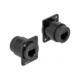 Delock D-típusú Modul RJ45 Cat.6 anya - anya (DL-86782)