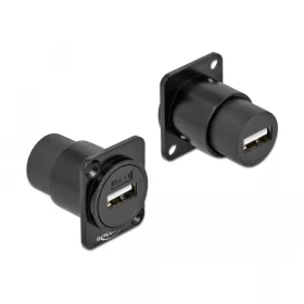   Delock D-típusú Modul USB 2.0 A-típusú hüvely - hüvely (DL-86784)