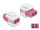 Delock Keystone modul LC Duplex aljzat - LC Duplex aljzat ibolya / fehér (DL-86818)