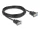 Delock D-Sub9-es, RS-232 soros kábel, anya-anya, 5 m (DL-86826)