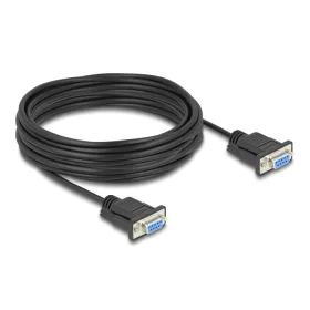   Delock D-Sub9-es, RS-232 soros kábel, anya-anya, 10 m (DL-86827)
