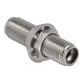   Delock Fém optikai szál kapcsoló SMA 905 Simplex aljzat - SMA 905 Simplex aljzat (DL-86836)