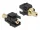 Delock Keystone Module sztereo jack anya 3,5 mm 3 tűs - sztereo jack anya 3,5 mm 3 tűs aranyozott, f (DL-86858)