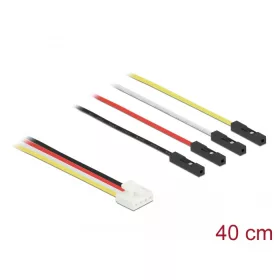   Delock IOT Grove átalakító kábel 4 db. tűs apa - 4 db. Jumper anya 40 cm hosszú (DL-86949)