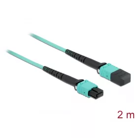   Delock Optikai szálkábel MPO anya - MPO anya12 szál, poláris B, multi módú OM4, 50/125  m, 2 m hossz (DL-86957)