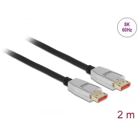 Delock DisplayPort kábel 8K 60 Hz 2 m (DL-87041)