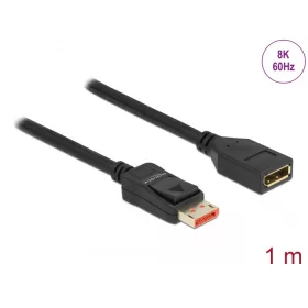 Delock DisplayPort bővítőkábel 8K 60 Hz 1 m (DL-87070)