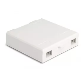   Delock Fehér száloptikai csatlakozódoboz falra szereléshez 2 db SC Simplex vagy LC Duplex-hez (DL-87139)