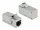 Delock Keystone modul, RJ45-aljzat - RJ45-aljzat, Cat.6A, 90 fokos szögű (DL-87142)