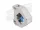 Delock DIN sín adapter Keystone SC Simplex anyával (DL-87164)