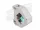 Delock DIN sín adapter Keystone SC Simplex anyával (DL-87173)