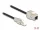 Delock Kábel RJ45 dugasz terepen szerelhető Keystone Modul RJ45 aljzathoz Cat.6A 3 m (DL-87239)