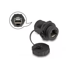  Delock RJ45 Cat.6A toldó lezáró kupakkal IP67 por- és vízhatlan (DL-87246)