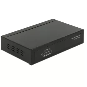 Delock 10/100 Ethernet switch PoE+ 4+1 portos (DL-87682)