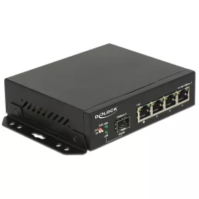 Delock Gigabit Ethernet-kapcsoló, 4 port + 1 SFP (DL-87704)
