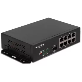 Delock Gigabit Ethernet-kapcsoló, 8 port + 1 SFP (DL-87708)